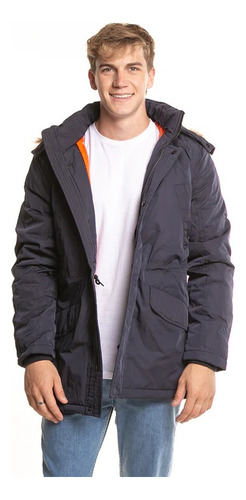 Campera Abrigo Parka Rusty Mens Almond