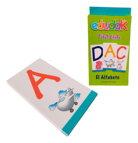 Juego De Mesa Flash Cards Edudak 28 Tarjetas Educativas
