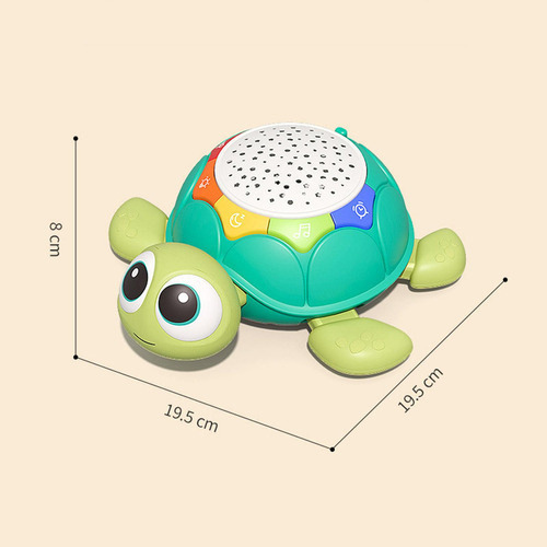 New Juguete Para Gatear Tortuga Con Música Para Bebés 2024