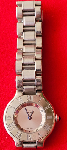 Cartier Must 21 Medida 28mm Caballero (Usado)