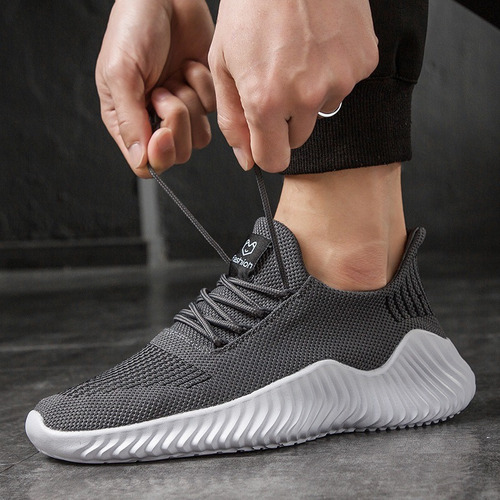 Zapatillas Correr Hombre Modernas, Ligeras Y Transpirables.