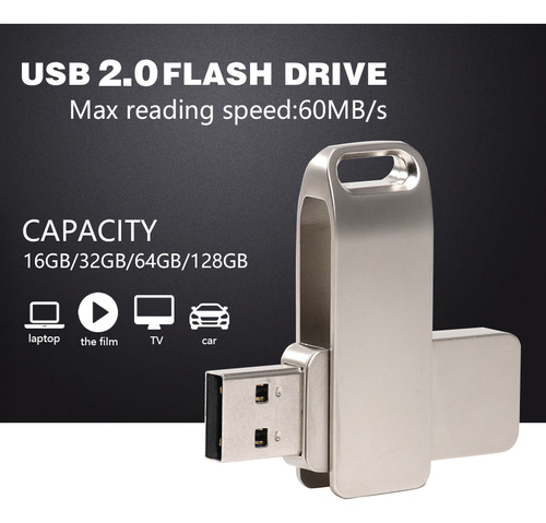 Unidad Flash Usb Giratoria 32 Gb Memory Stick Pen Drive