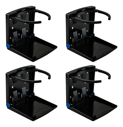 Posa Vaso Plegable Ajustable Lancha Motorhome Barco Kit X 4