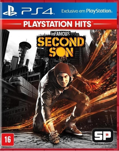 Infamous Second Son Ps4 Português Midia Fisica Lacrado + Nf