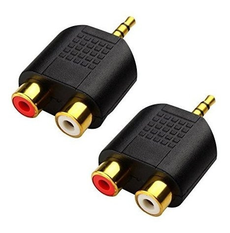 Accesorio Audio Video Lemeng 2 Pack 3.5 Mm Stereo Rca