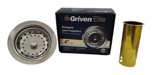 comprar Desague Para Fregadero O Lavaplatos Elite  Acero Inoxidable