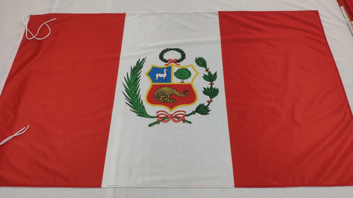 Bandera De Perú 90 X 60 Cm Hacemos De Todos Los Países