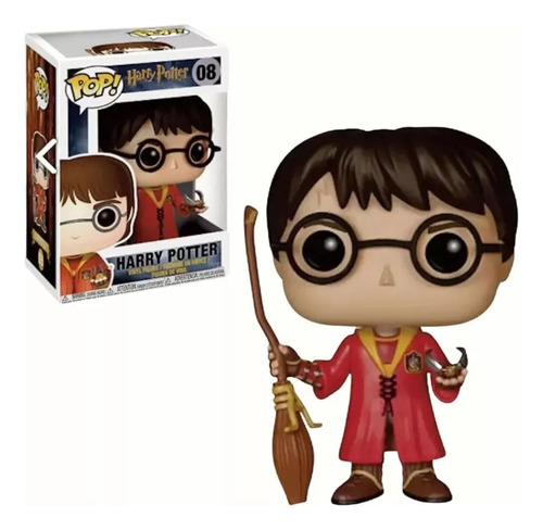 Boneco Funko Pop Harry Potter 08 Pomo De Ouro Grifinória
