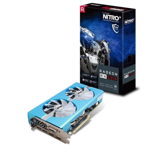 Tarjeta De Video Sapphire Nitro+ Radeon Rx 580 8gb Gddr5 Se