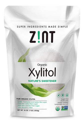 Zint Edulcorante Organico De Xilitol: Sustituto Natural Sin