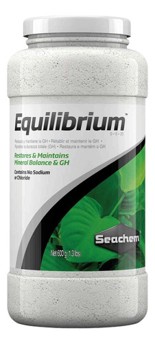 Seachem Equilibrium 600g Remineralizar Plantado,gambario
