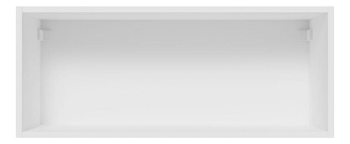 Alacena Gabinete Superior Cocina Madesa 1 Puerta Lux 80cm Color Blanco/Negro 07