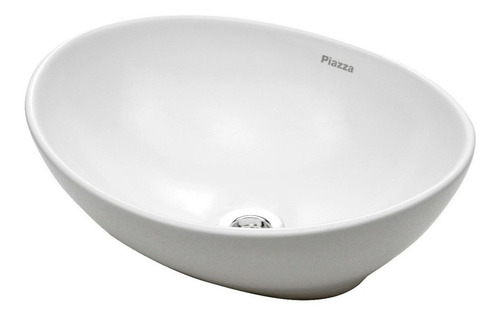 Imagen 1 de 1 de Bacha de baño de apoyar Piazza A082 blanco esmaltado  145mm de alto