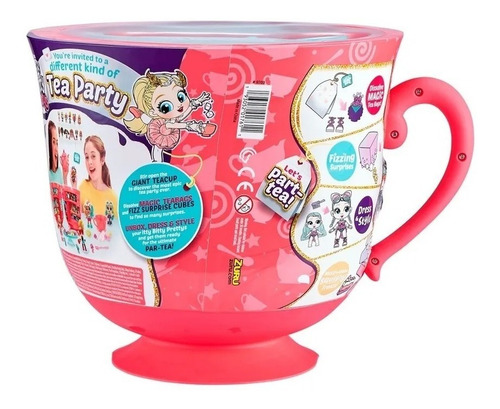 Imagen 2 de 8 de Itty Bitty Prettys Muñeca En Taza De Te Gigante Zuru 25 Acce