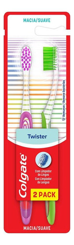 Escova de Dente Colgate Twister 2 unidades