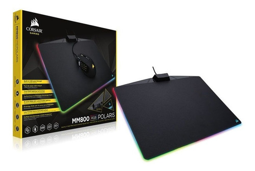 [ ] Mousepad Corsair Mm800 Polaris Rgb Gaming 35cm X 26cm