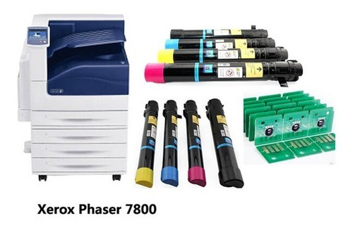 Recarga  Xerox Color 7800 Color + Chip