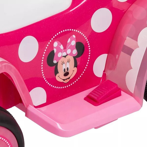 Minnie Mouse Cuatrimoto Rosa Disney Junior Huffy 6v / U