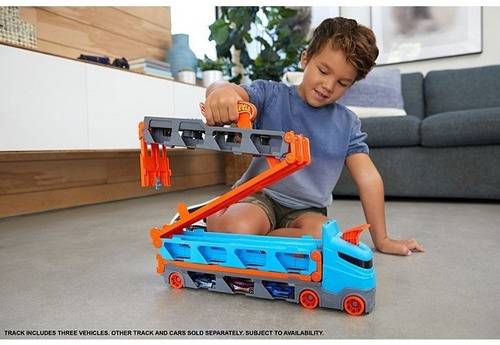 Hot Wheels City Caminhão Transportador Mattel Cor Colorido