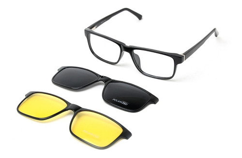 Lentes Clip On Imantados Y Polarizados Tc002 Fin