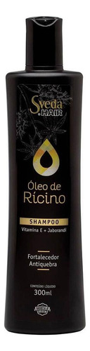 Shampoo Óleo De Rícino 300ml Sveda Hair