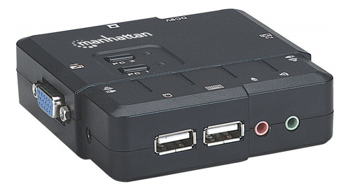 Switch Manhattan Kvm Mod. 151252 2x Usb 2x Vga 1600 X 900