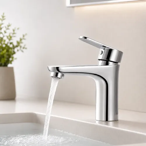 Heemli Torneira Monocomando Luxo Banheiro Baixa Cromado - R$ 78,67