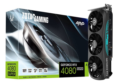 Placa De Vídeo Zotac Amp Rtx 4080 Super 16gb Gddr6x 256 Bits
