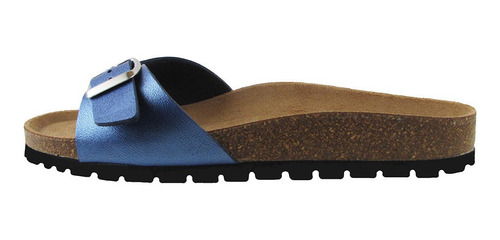 Liquid. Sandalia Mujer Madeira Azul, Hecho En España, Oferta