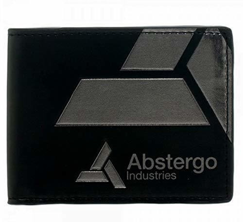 Monedero Negro Biplete De Abstergo De La Unidad De 5jscz