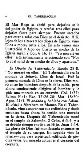 El Tabernáculo - Elsie F. Blattner