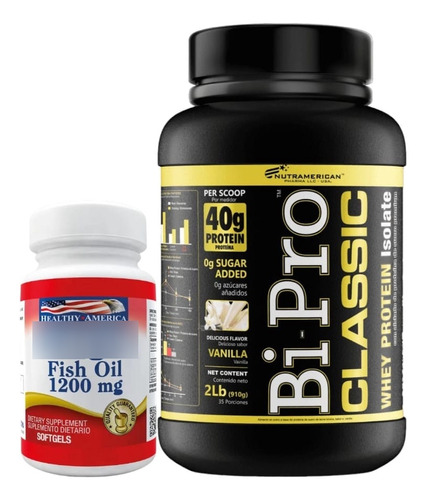 Bipro Classic 2lbs + Omega 3 - L a $53725