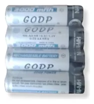 Comprar 4 Pilas Recargables Doble Aa Baterias De 3000 Mah