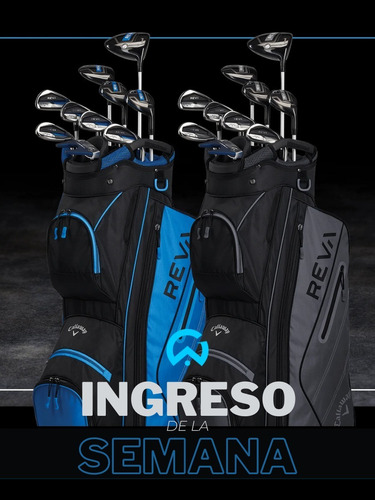 Imagen 9 de 10 de Set Callaway Reva 11 Pzas Completo Damas Golfargentino