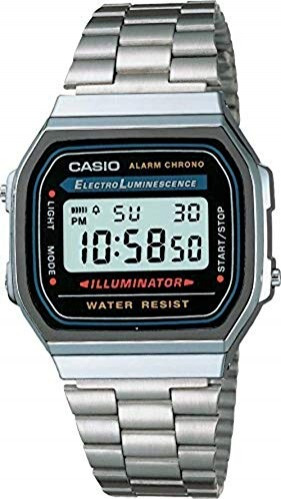 Reloj Casio A168w-1 Casio Illuminator