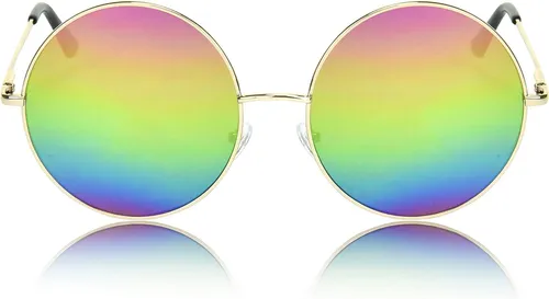 Sunnypro Pride Rainbow Anteojos De Sol Gay Lgbtq Accesorios