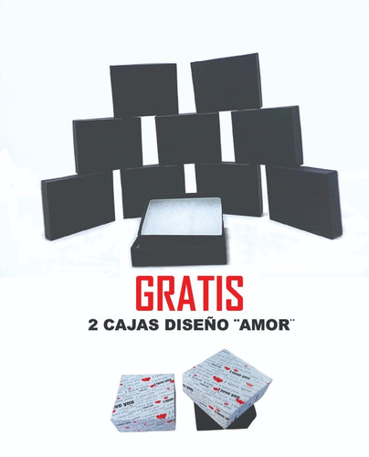Imagen 1 de 10 de 50 Cajas De Carton Para Regalo Joyeria Bisuteria