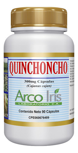 Arco Iris Quinchoncho 300mg Rinitis Sinusitis 90 Cápsulas 