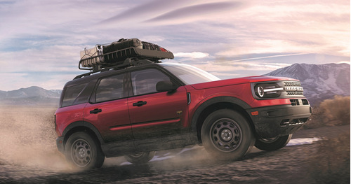 Imagen 2 de 6 de Portaequipaje Tipo Canasta Con Red Ford Bronco Sport Hasta