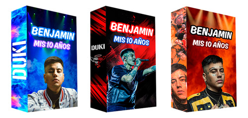 Bolsitas Cumpleaños Personalizada X20 Duki