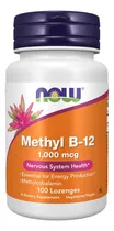 Comprar Vitamina Methyl B12 1000mcg Now Brasil 100 Pastilhas