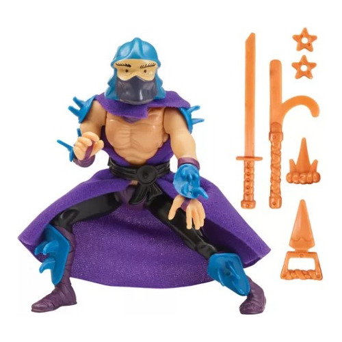 Tortugas Ninja Shredder Destructor Retro Playmates Nuevo (Usado)