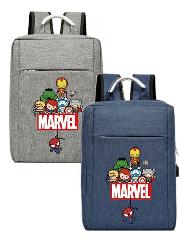 Maleta Morral Superheroes Iron Man Maletín Bolso Backpack