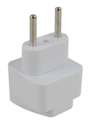 Adaptador Conector Enchufe Universal 2 Pines Redondos 250v