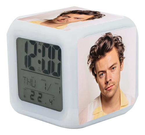Reloj Despertador Harry Style  Con Luz Led