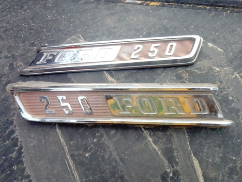 Emblemas Para Ford F250 Pick Up 77 