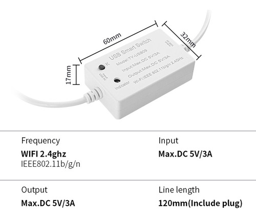 Módulo De Disyuntor Inteligente App Control Wifi Rf433