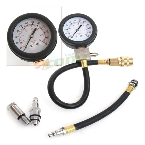 Tester Kit Probador De Compresion Combustible Compresimetro