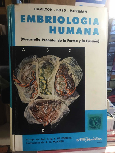 Embriológia Humana Hamilton Boyd Mossman