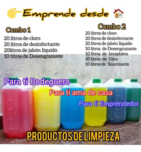 Productos De Limpieza Para Nuestro Hogar, Oficina, Clinicas